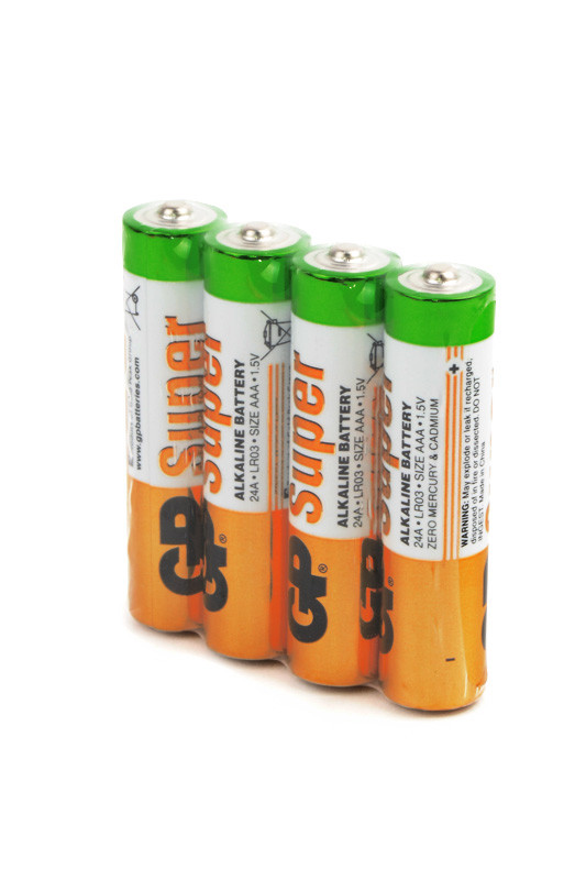 Батарейка (элемент питания) GP Super GP24ARS-2SB4 LR03 SR4, 1 штука - фото 1 - id-p94981261