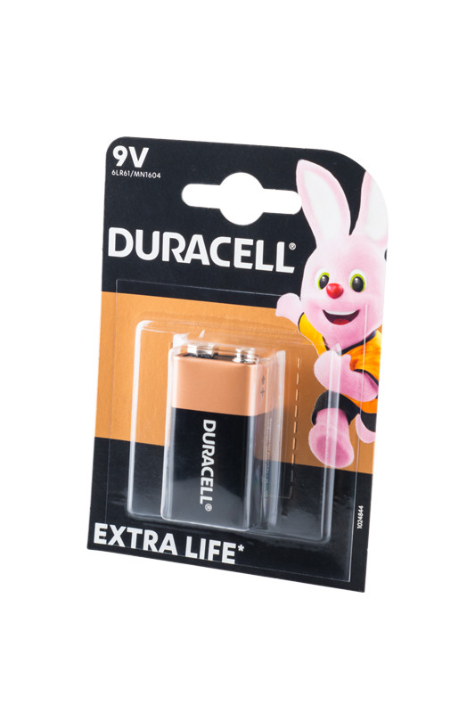 Батарейка (элемент питания) Duracell 9V 6LP3146, MN1604 BL1, 1 штука - фото 1 - id-p94981595