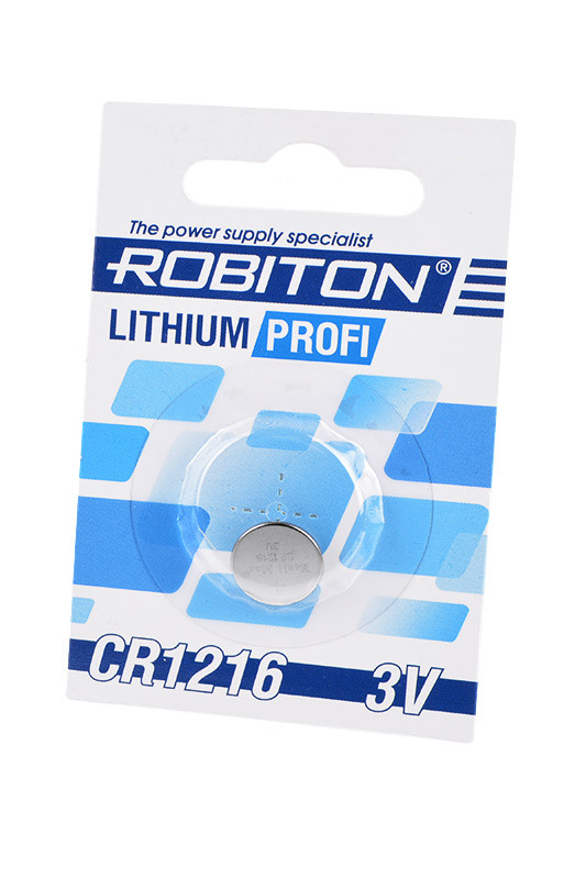 Батарейка (элемент питания) Robiton Profi R-CR1216-BL1 CR1216 BL1, 1 штука - фото 1 - id-p94981659