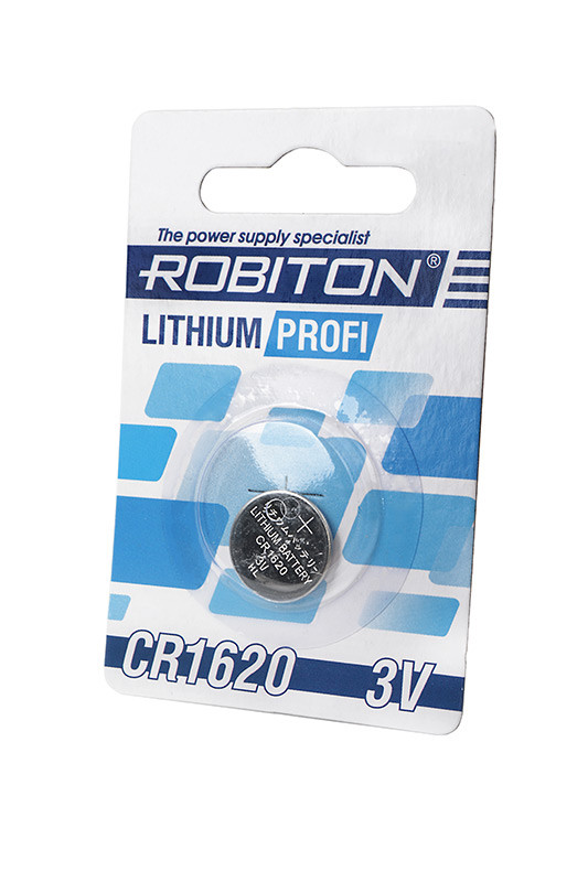 Батарейка (элемент питания) Robiton Profi R-CR1620-BL1 CR1620 BL1, 1 штука - фото 1 - id-p94981663