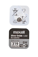 Батарейка (элемент питания) Maxell SR527SW 319 (0%Hg), 1 штука