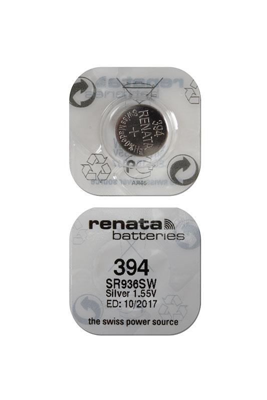 Батарейка (элемент питания) Renata SR936SW 394, 1 штука - фото 1 - id-p94981954