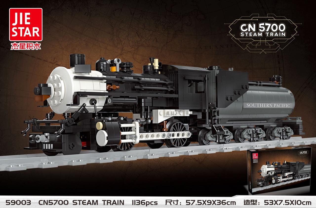 Конструктор Локомотив Steam Train 59003 - фото 1 - id-p219612943