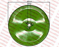 Шкив большой ременной передачи ботвоудалителя Anna