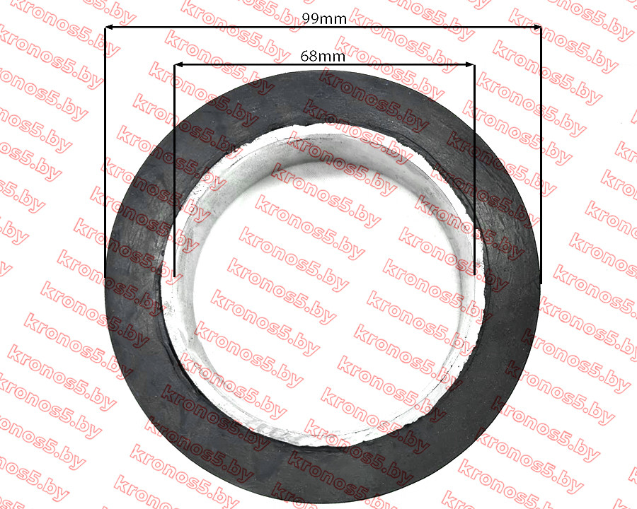 Кольцо резиновое ролика к картофелекопалке Z-609 68мм - фото 1 - id-p219614184