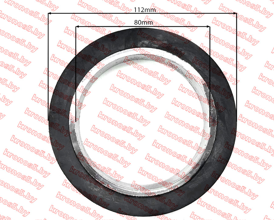 Кольцо резиновое ролика к картофелекопалке Z-609 80мм - фото 1 - id-p219614081