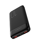 PowerBank VDENMENV DP36 10000mAh черный (Вход: Micro-USB/Type-C: 5V/2A.Выход: USB  1/2:2.1A)