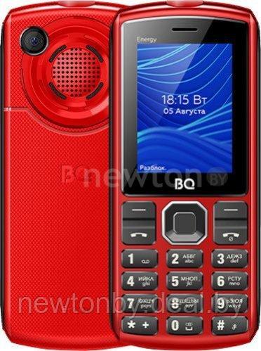 Кнопочный телефон BQ-Mobile BQ-2452 Energy (красный) - фото 1 - id-p219617690