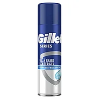 Gillette Series Moisturizing 200 мл Гель для бритья увлажняющий с маслом какао