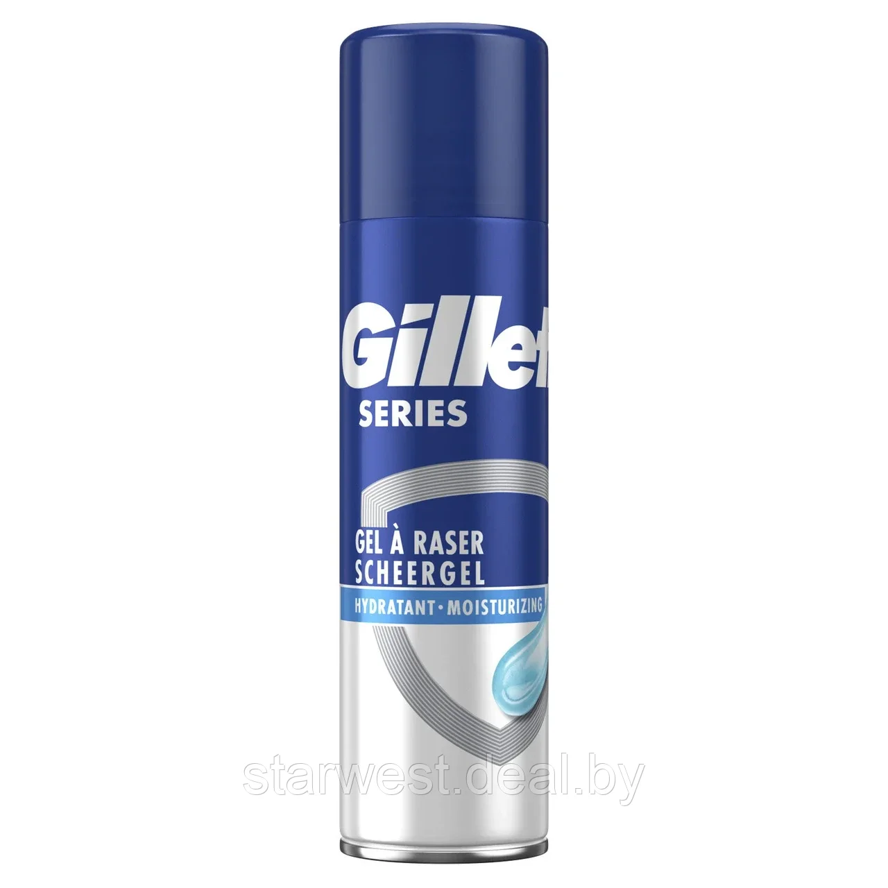 Gillette Series Moisturizing 200 мл Гель для бритья увлажняющий с маслом какао - фото 1 - id-p219624644