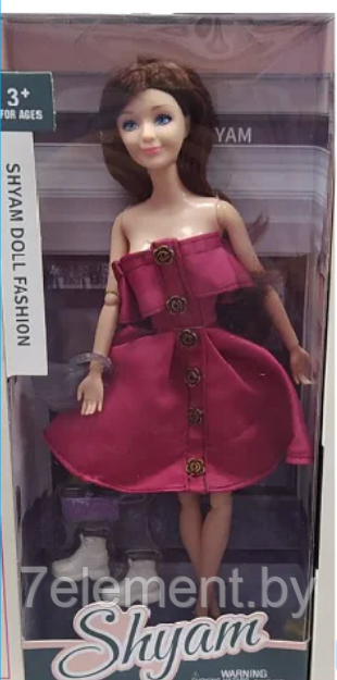 Детская кукла Барби LY634B, Barbie Shyam, детский игровой набор кукол для девочек с аксессуарами - фото 1 - id-p218603601