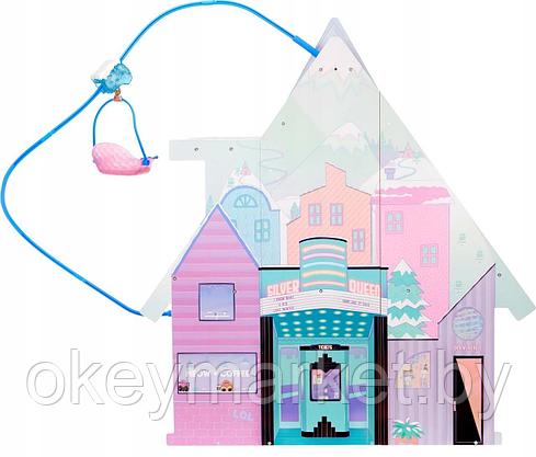Кукольный домик LOL Surprise Winter Cottage Лол 2 этажа + 45 аксессуаров 120001, фото 3