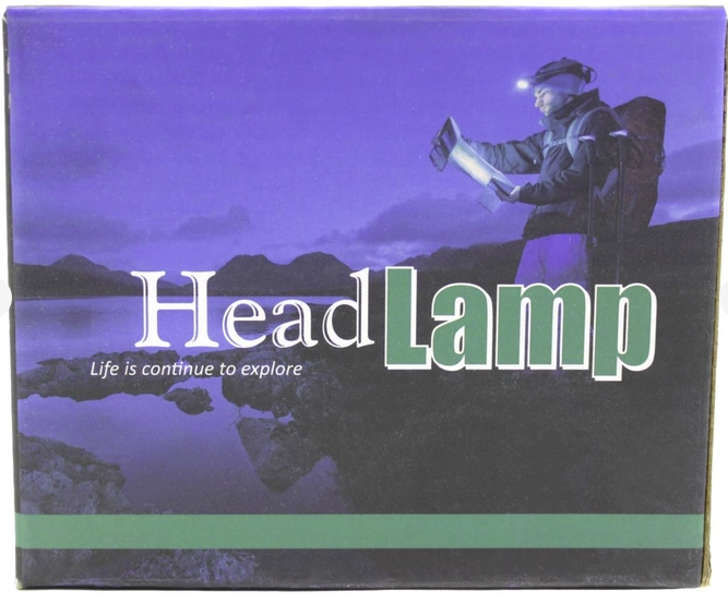 Налобный аккумуляторный фонарь Head Lamp 5 светодиодов (6 режимов работы, индикатор батареи) - фото 6 - id-p219627474