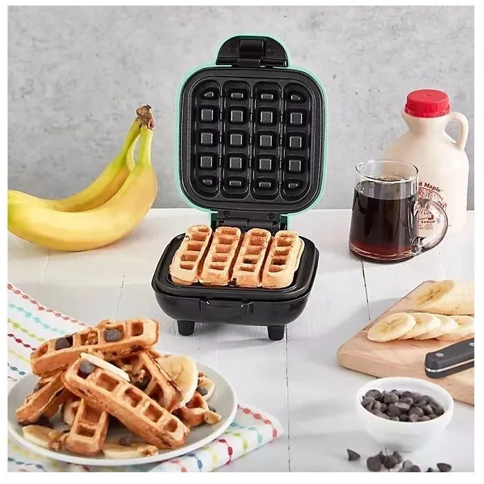 Электрическая мини вафельница Waffle Stick Maker, 420W (бельгийские, венские вафли) - фото 4 - id-p219627500