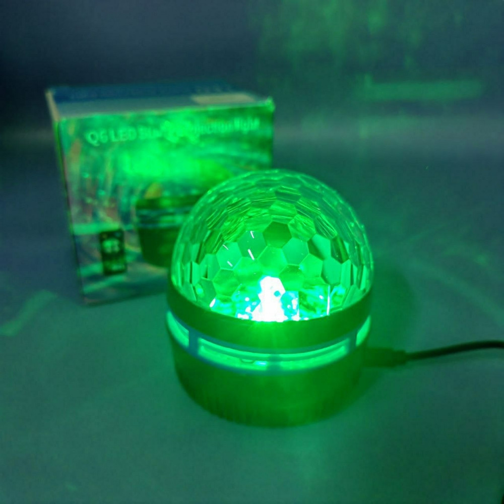 Проектор ночник Мерцание LED Q6 Star light с пультом ДУ (режимы подсветки, датчик звука) - фото 4 - id-p219627507