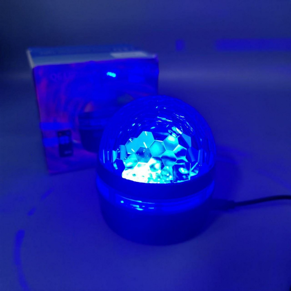 Проектор ночник Мерцание LED Q6 Star light с пультом ДУ (режимы подсветки, датчик звука) - фото 5 - id-p219627507