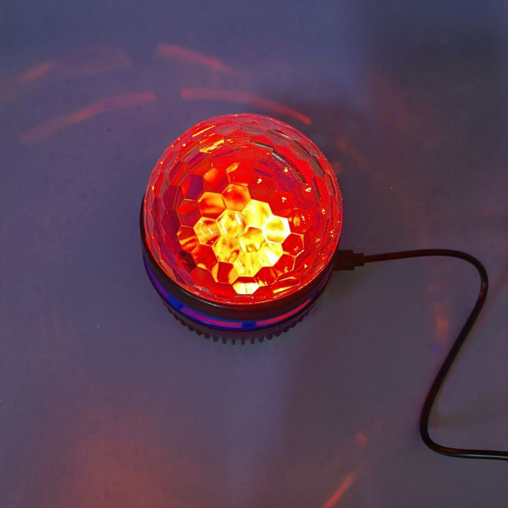 Проектор ночник Мерцание LED Q6 Star light с пультом ДУ (режимы подсветки, датчик звука) - фото 6 - id-p219627507