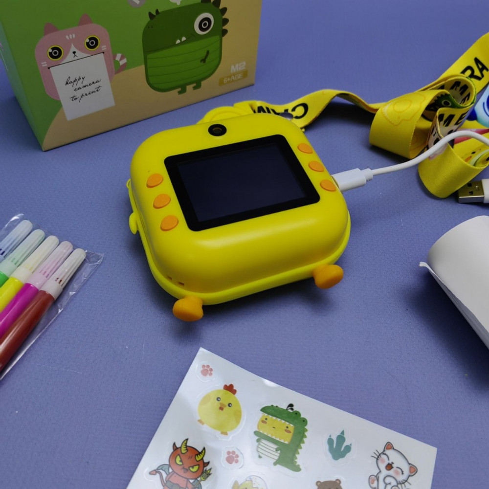 Детский фотоаппарат с мгновенной печатью Childrens Time Print Camera (фото, видео, поддержка SD-card до 32 Gb) - фото 10 - id-p219627509