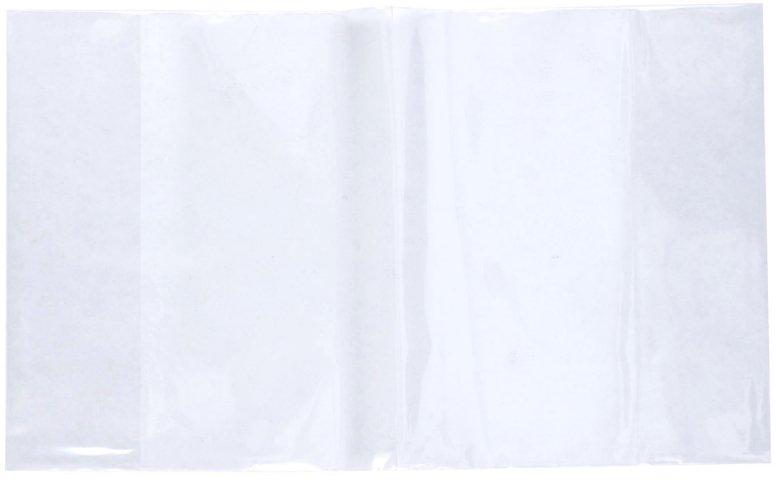 Обложка для тетрадей и дневников Creativiki А5 (355*215 мм), толщина 70 мкм, прозрачная