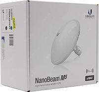 Точка доступа UBIQUITI NBE-M5-16 NanoBeam M5 Outdoor 5Ghz PoE Access Point (1UTP100Mbps802.11a/n 150Mbps