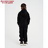 Костюм детский (толстовка, брюки) KAFTAN "Basic line" р.30 (98-104), черный, фото 5