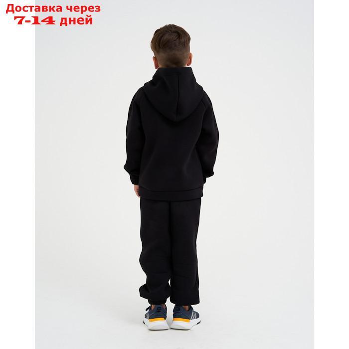 Костюм детский (толстовка, брюки) KAFTAN "Basic line" р.30 (98-104), черный - фото 5 - id-p219582254