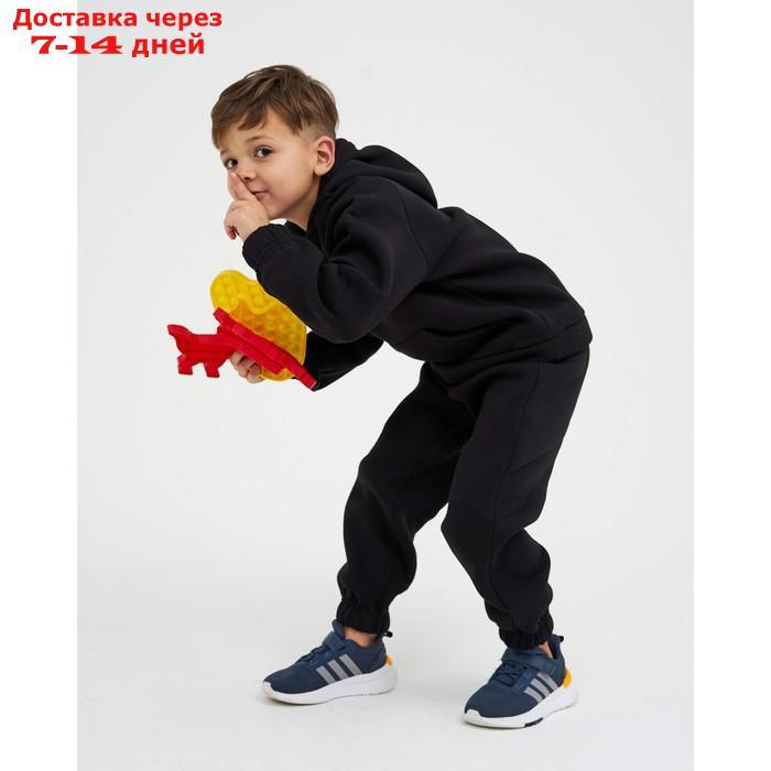 Костюм детский (толстовка, брюки) KAFTAN "Basic line" р.30 (98-104), черный - фото 8 - id-p219582254