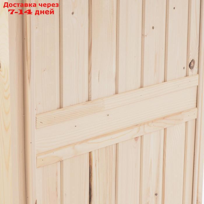 Дверь для бани, хвоя, 170х70 см - фото 4 - id-p219581299