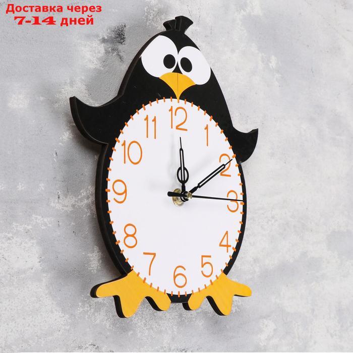 Часы настенные "Пингвин", плавный ход, стрелки микс - фото 2 - id-p219580484