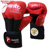 Перчатки RUSCO SPORT для рукопашного боя PRO, 8 унций, цвет красный