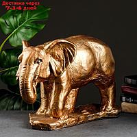 Копилка "Слон большой", бронза 52х25х33см