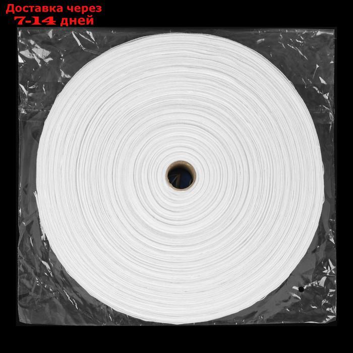 Шторная лента классическая, матовая, 4 см, 100 ± 1 м, цвет белый - фото 3 - id-p219580588