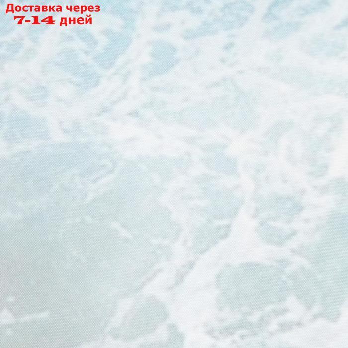 Штора для ванной Этель "Waves" 145 х 180 см, полиэстер - фото 2 - id-p219581464