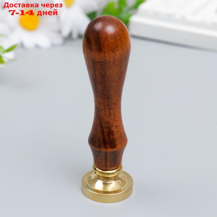 Печать для сургуча с деревянной ручкой "Инь-ян" 9х2,5х2,5 см - фото 3 - id-p219582419
