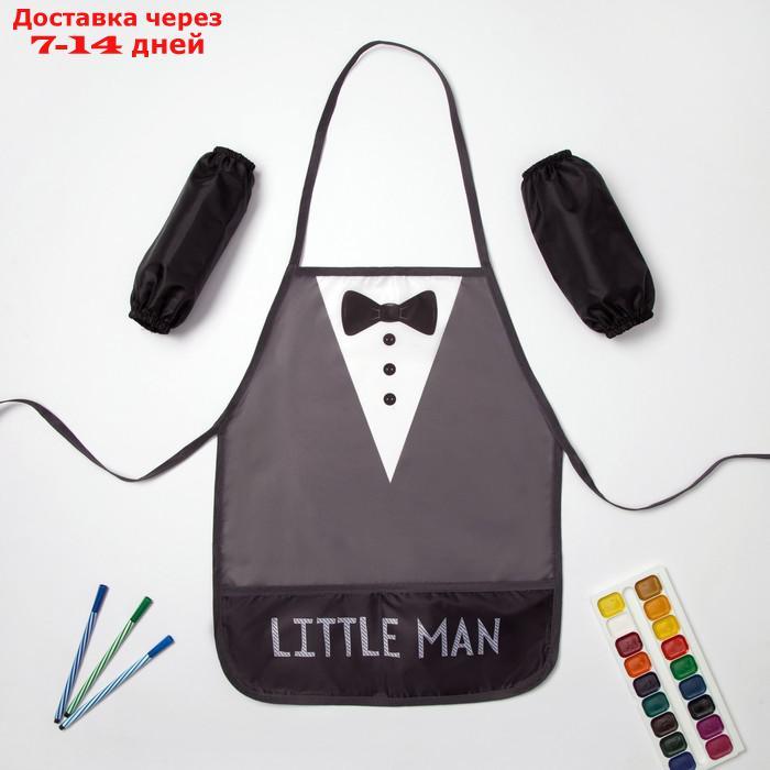 Набор детский для творчества Collorista "Little man" фартук 49 х 39 см и нарукавники - фото 6 - id-p219580802