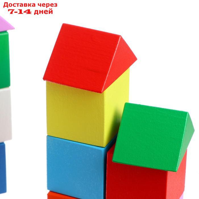 Кубики-треугольники, строительный набор. - фото 3 - id-p219582588