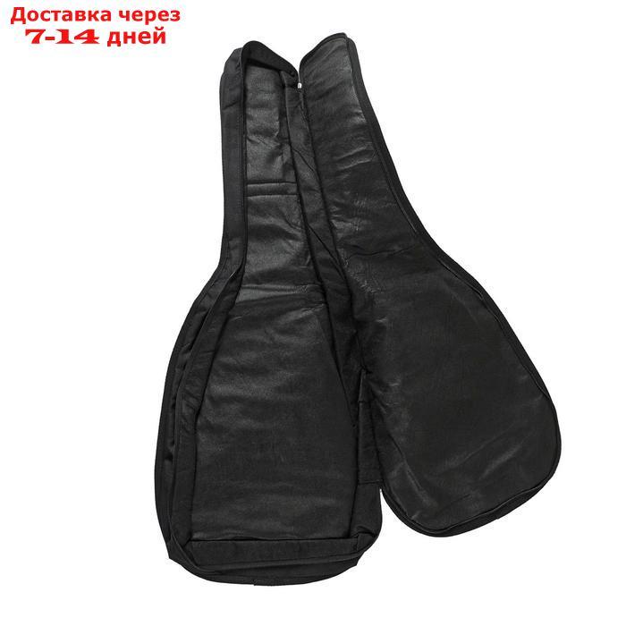 Чехол для детской гитары 3/4, утепленный, черный, 92 х 34 см, - фото 4 - id-p219581758