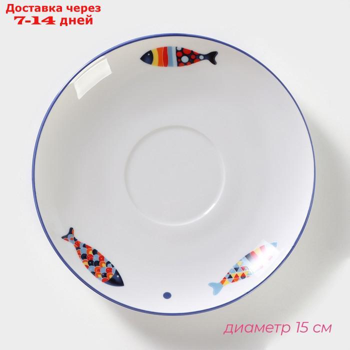 Чайная пара "Емеля", чашка 250 мл, блюдце 15 см - фото 3 - id-p219581164