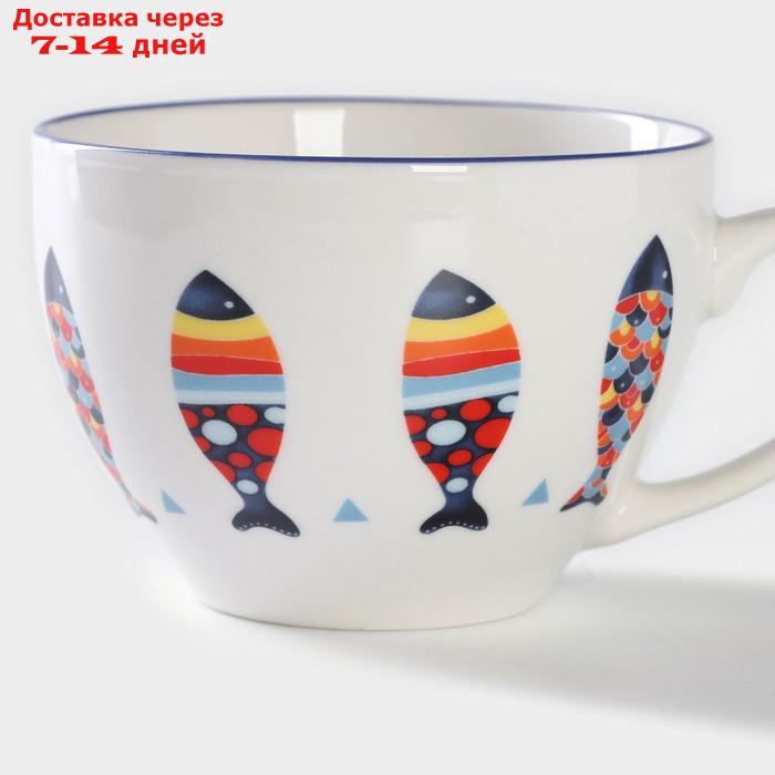 Чайная пара "Емеля", чашка 250 мл, блюдце 15 см - фото 4 - id-p219581164