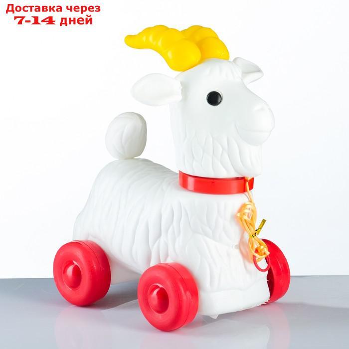 Игрушка пластмассовая Каталка Козлик 28*15*27см - фото 1 - id-p219582203