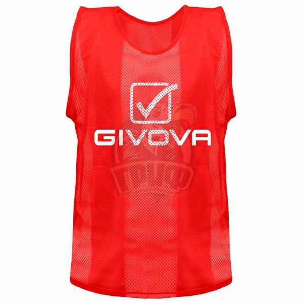 Манишка тренировочная Givova Casacca Pro Allenamento (красный) (арт. CT01)