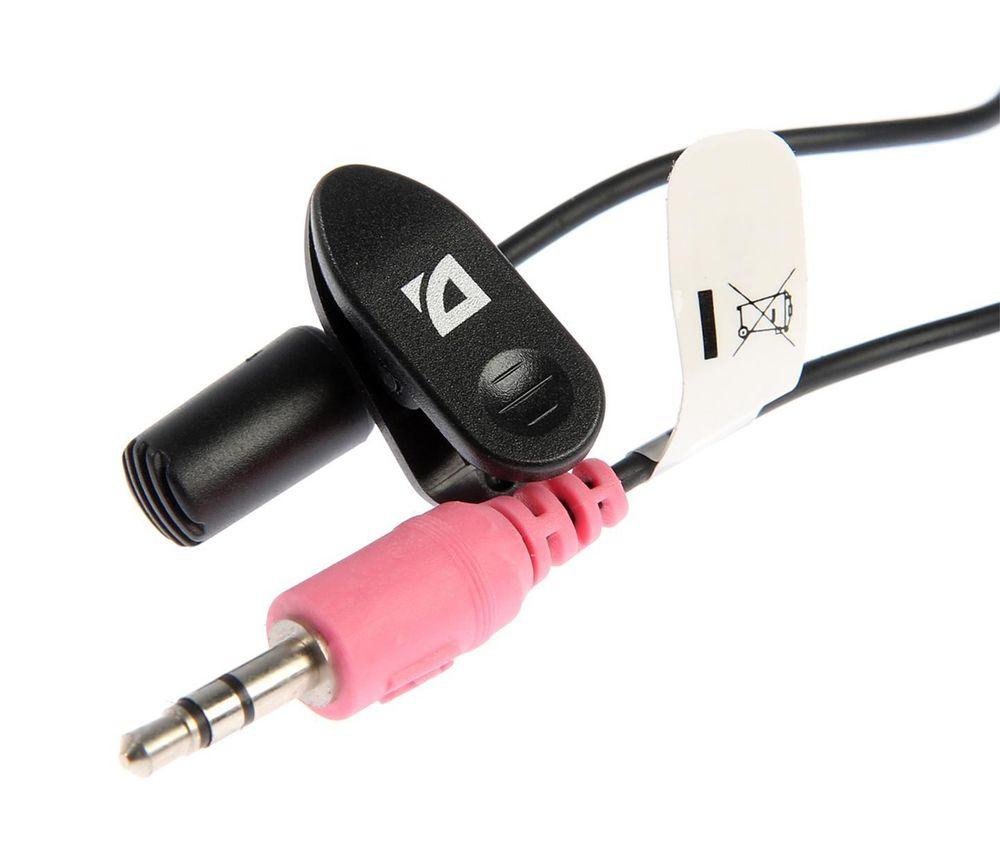 Микрофон Defender MIC-109 (64109), на прищепке, jack 3.5mm, 1,8м, черный 556719 - фото 3 - id-p219628903