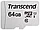 Карта памяти MicroSDXC 64Gb TRANSCEND (TS64GUSD300S-A), класс 10, SD-адаптер 556720, фото 2