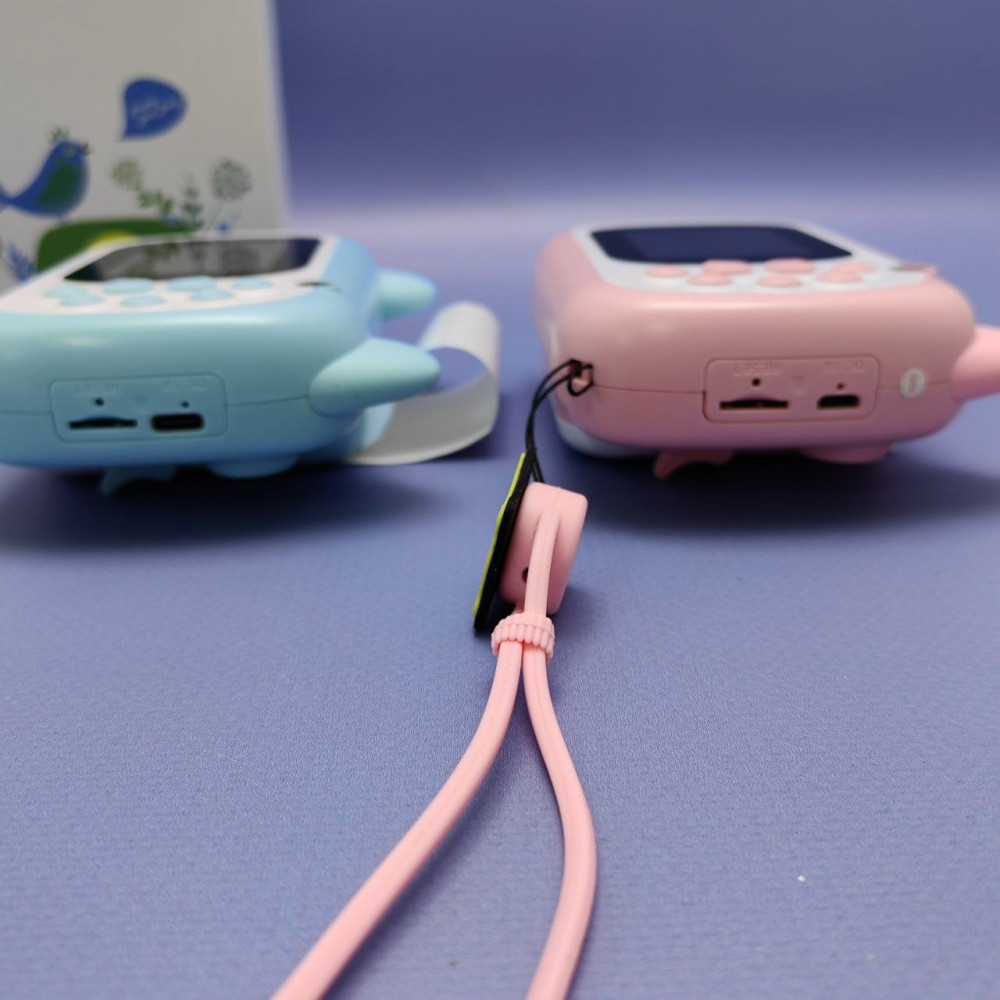 Фотоаппарат моментальной печати Котик / Детская фотокамера с принтером Розовый - фото 9 - id-p219630277