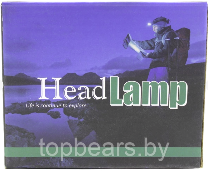 Налобный аккумуляторный фонарь Head Lamp 5 светодиодов (6 режимов работы, индикатор батареи) - фото 6 - id-p219630116