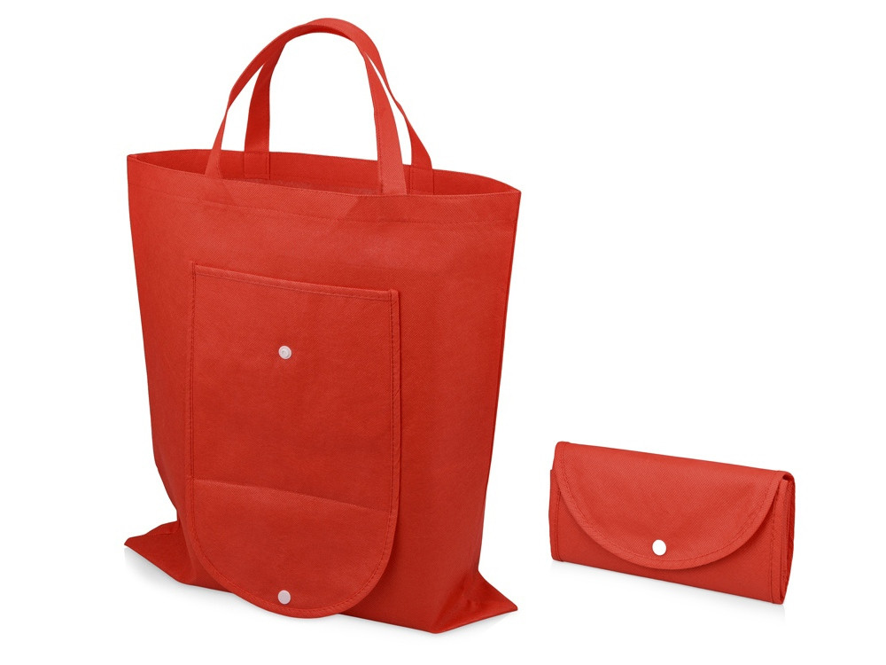 Складная сумка Maple из нетканого материала, красный - фото 1 - id-p219630039