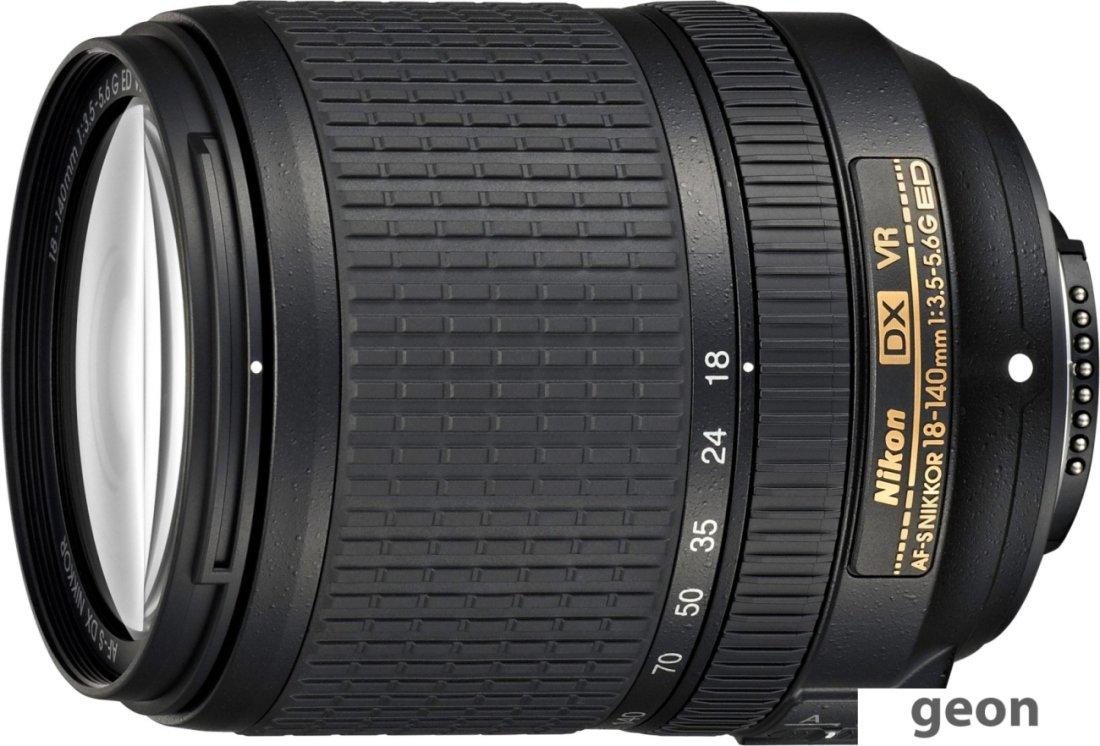 Объектив Nikon AF-S DX NIKKOR 18-140mm f/3.5-5.6G ED VR - фото 1 - id-p219612304