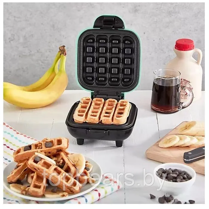 Электрическая мини вафельница Waffle Stick Maker, 420W (бельгийские, венские вафли) - фото 4 - id-p219630127
