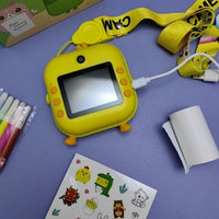 Детский фотоаппарат с мгновенной печатью Childrens Time Print Camera (фото, видео, поддержка SD-card до 32 Gb)