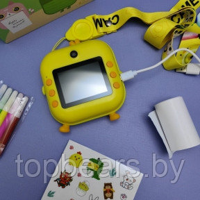 Детский фотоаппарат с мгновенной печатью Childrens Time Print Camera (фото, видео, поддержка SD-card до 32 Gb) - фото 1 - id-p219630136